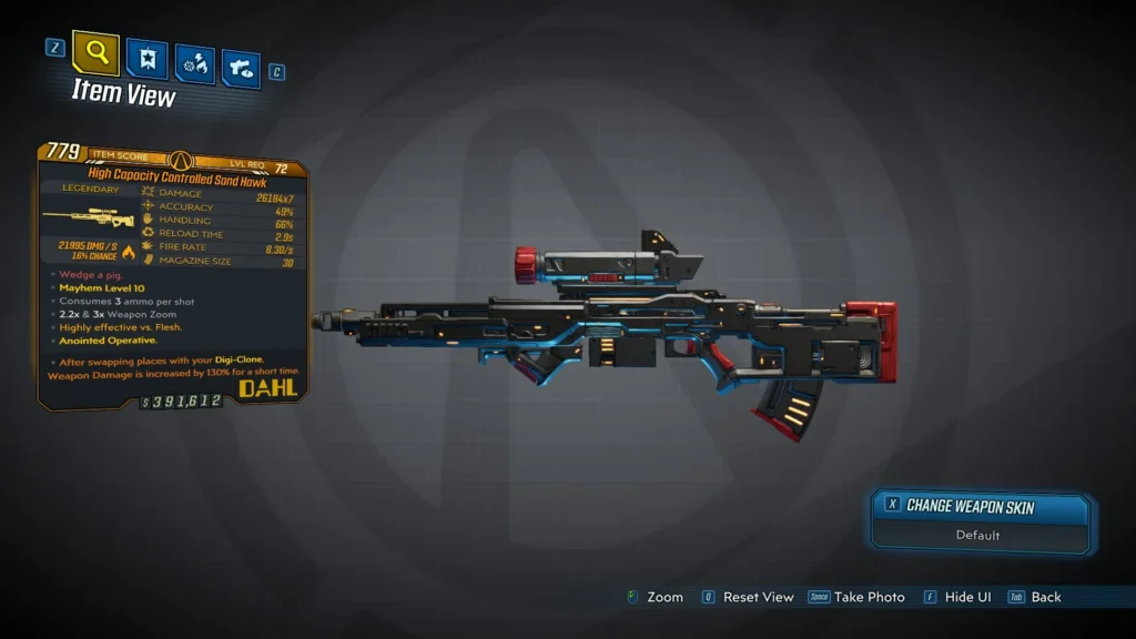Sand Hawk - DAHL Sniper Rifle