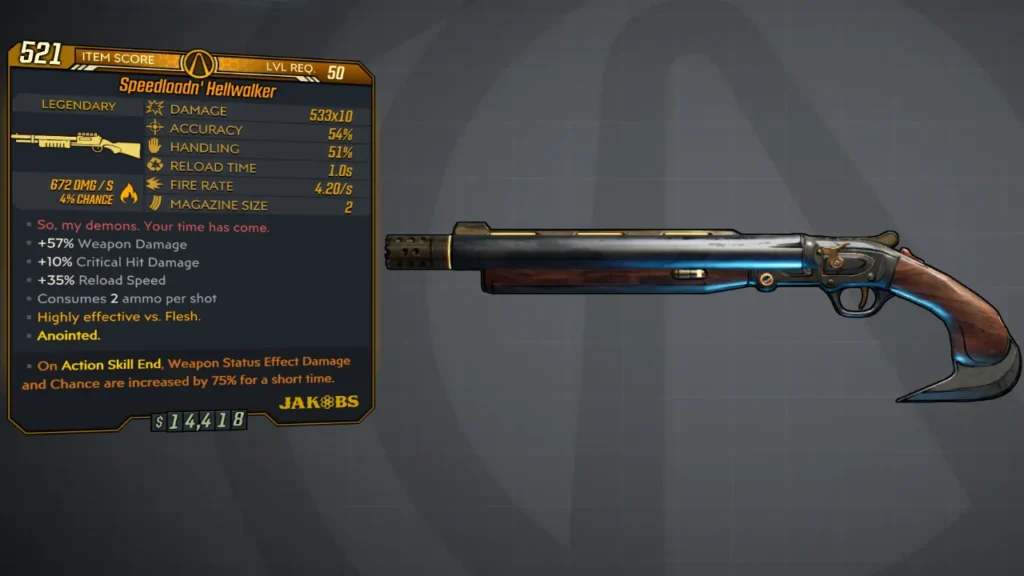 Hellwalker - Jakobs Shotgun