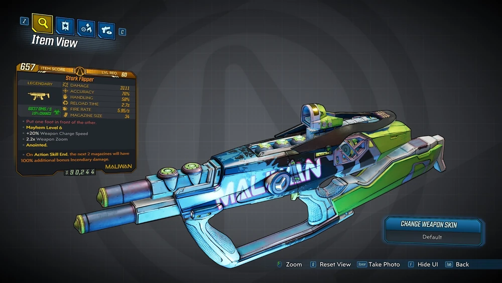 Flipper - Maliwan SMG